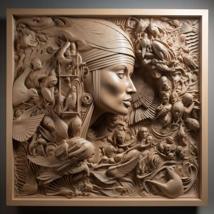 نموذج ثلاثي الأبعاد لآلة CNC 3D Art 